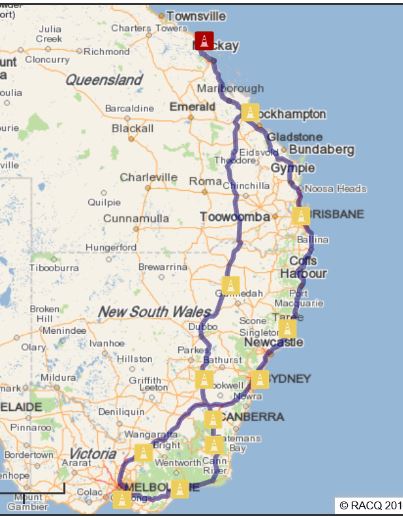 Following the Prendergast trail down the East Coast of&nbsp;Australia.