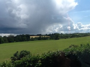 Countryside between Dublin and Enniscorthy, Wexford.